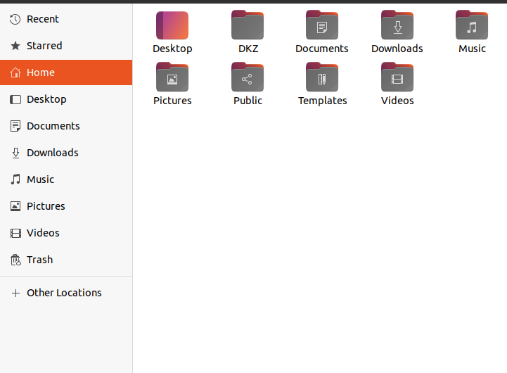 Расположение проекта в файловой системе Ubuntu